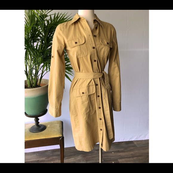 Lauren Ralph Lauren Dresses & Skirts - Ralph Lauren Chino Shirt Dress!